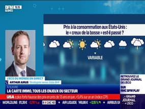 Arthur Jurus (Oddo BHF) : Prix à la consommation aux Etats-Unis, le "creux de la bosse" est-il passé ? - 13/07