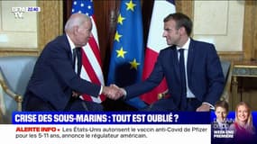 Crise des sous-marins: tout est oublié entre la France et les Etats-Unis?