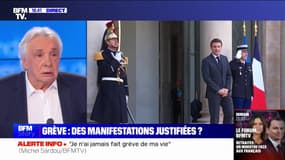 Michel Sardou sur la réforme des retraites: "La manifestation existe parce que les choses ont été mal expliquées dès le départ"