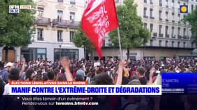 Lyon: nouvelle manifestation contre l'extrême droite, des heurts sur le parcours