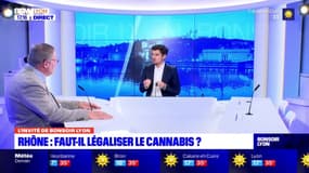 Le sénateur du Rhône, Gilbert-Luc Devinaz, souhaite que le cannabis soit légalisé