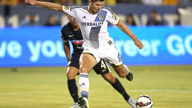 Steven Gerrard sous le maillot du LA Galaxy