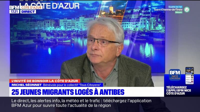 Mineurs non accompagnés logés à Antibes: "On a laissé pourrir la situation", fustige un bénévole pour le collectif "Tous Citoyens"