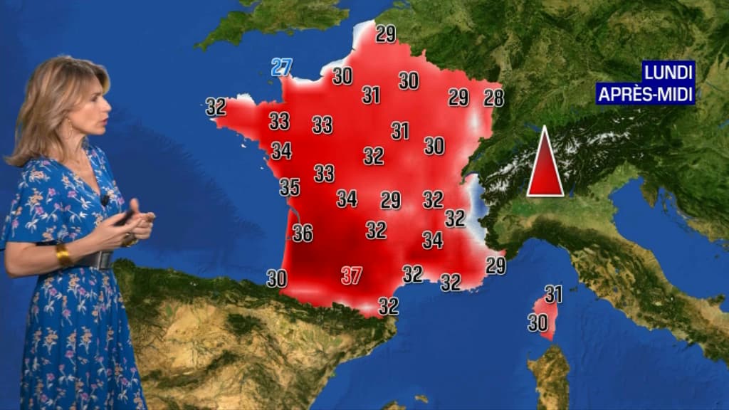 Les prévisions météo du lundi 11 juillet 2022. Les prévisions météo du lundi 11 juillet 2022.