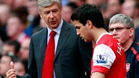Arsène Wenger et Cesc Fabregas