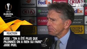 Saint-Étienne : "On a été pilonnés"  juge Puel