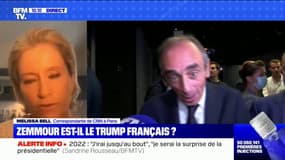 Trump/Zemmour: Pour Melissa Bell, correspondante de CNN à Paris, "Les ressemblances entre les deux candidats sont frappantes"