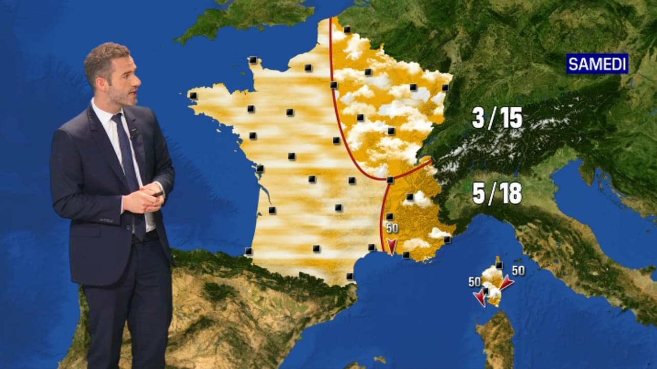 Les prévisions pour ce samedi 8 avril 2023
