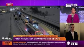 L'A36 bloquée : Le comportement "difficile" des poids lourds