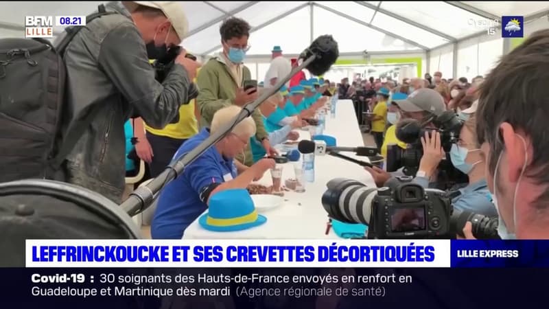Leffrinckoucke: une Belge remporte la 16ème édition du championnat du monde de décorticage de crevettes grises
