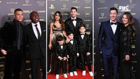 Ballon d'or : Messi, Mbappé, Lewandowski... L'arrivée des stars à la cérémonie