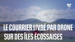 Sur des îles écossaises, le courrier est désormais livré par drone 