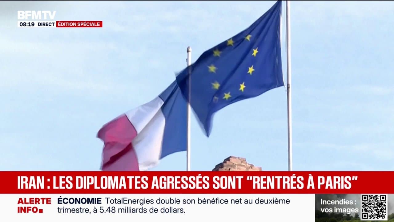 Les deux diplomates français agressés à Téhéran sont 