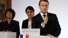 Macron déclare l'égalité entre les femmes et les hommes la "grande cause du quinquennat"