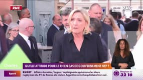Quelle attitude pour le RN en cas de gouvernement NFP?