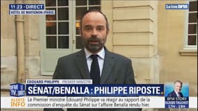 Edouard Philippe: "Traditionnellement, le Parlement ne se mêle pas de l'organisation interne de la présidence de la République"