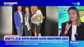 L'histoire du jour avec @ValentineBrvt : Ginette, élue Super Mamie Alpes-Maritimes 2025