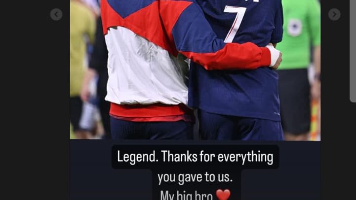 L'hommage de Mbappé à Keylor Navas