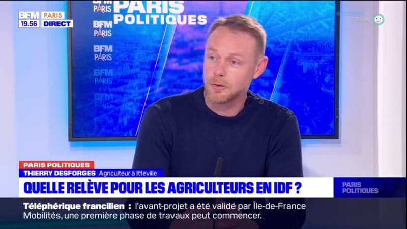 Île-de-France: cet agriculteur d'Itteville estime qu'il n'y a pas de grosses exploitations en France