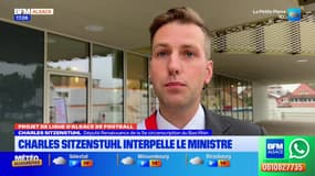Projet de Ligue d'Alsace de football: Charles Sitzenstuhl interpelle le ministre