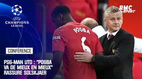 PSG-Man Utd : "Pogba va de mieux en mieux" rassure Solskjaer