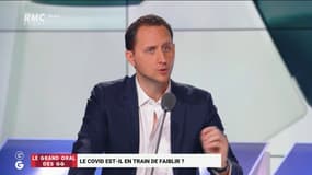 "Il faut redonner un peu de virus au sein de la population et de le surveiller", affirme un l'infectiologue Benjamin Davido