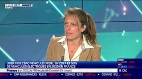 Lauréline Serieys (Uber France) : Uber vise 50% de véhicules électriques en 2025 en France - 08/09
