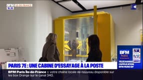Paris: une cabine d'essayage à La Poste pour faciliter les renvois de colis