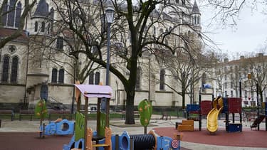 L'église Sainte-Blandine, à Lyon, où un prêtre a été soupçonné d'abus sexuels.