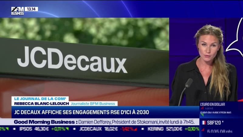 Le Journal de la Com': JC Decaux affiche ses engagements RSE d'ici 2030
