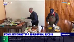 La plus grosse omelette est à Noyer dans les Hautes-Alpes 