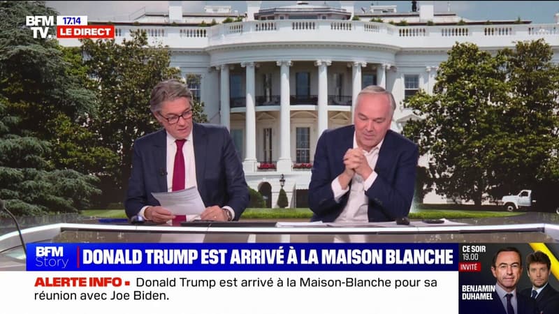 Donald Trump est arrivé à la Maison Blanche