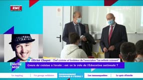 Lutte contre la malnutrition : des chef militent pour des cours de cuisine à l’école. Explication de Olivier Chaput