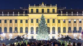 Le marche de Noël de Vienne.