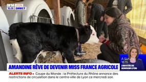Rhône: Amandine rêve de devenir Miss France agricole