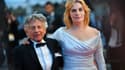 Roman Polanski et Emmanuelle Seigner à Cannes en mai 2017