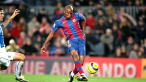 Samuel Eto'o avec le Barça.