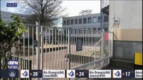 Opération "collège désert" à Drancy après des violences