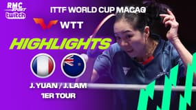 Résumé : Jia Nan YUAN vs Jocelyn LAM (ITTF World Cup Macao)