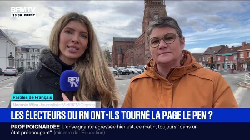 "Il y a un grand espoir pour Marine Le Pen pour 2027" juge une électrice du Rassemblement national