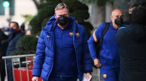 Ronald Koeman, entraîneur du Barça