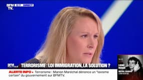 Marion Maréchal souhaite "une réforme constitutionnelle" sur le sujet de l'immigration