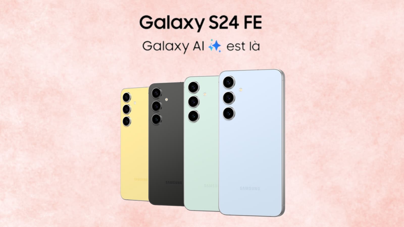 A peine sorti, le smartphone Galaxy s24 FE profite d'une offre à ne pas rater sur le site Samsung