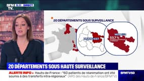 20 départements sous haute surveillance – 26/02