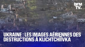  Guerre en Ukraine: les images aériennes des destructions dans le village de Klichtchiïvka 