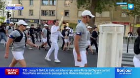 JO 2024: la flamme olympique s'élance de la porte de la Chapelle