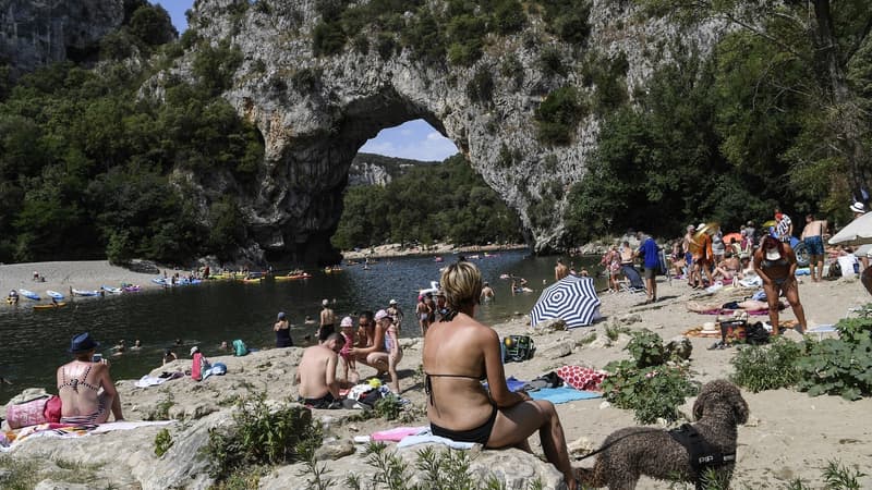 Image d'illustration des gorges de l'Ardèche à Vallon-Pont-D'arc.