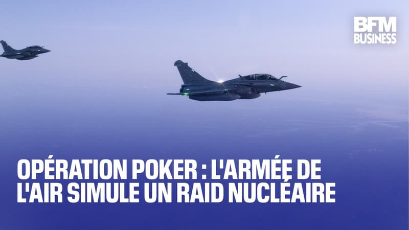 Opération Poker : l'armée de l'Air simule un raid nucléaire