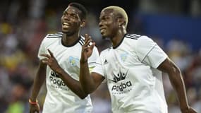 Paul et Mathias Pogba, à Medellin (Colombie) le 24 juin 2017