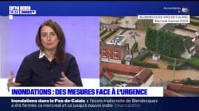 Mesures gouvernementales après les inondations dans le Pas-de-Calais: Marine Tondelier s'inquiète "sur la durée"